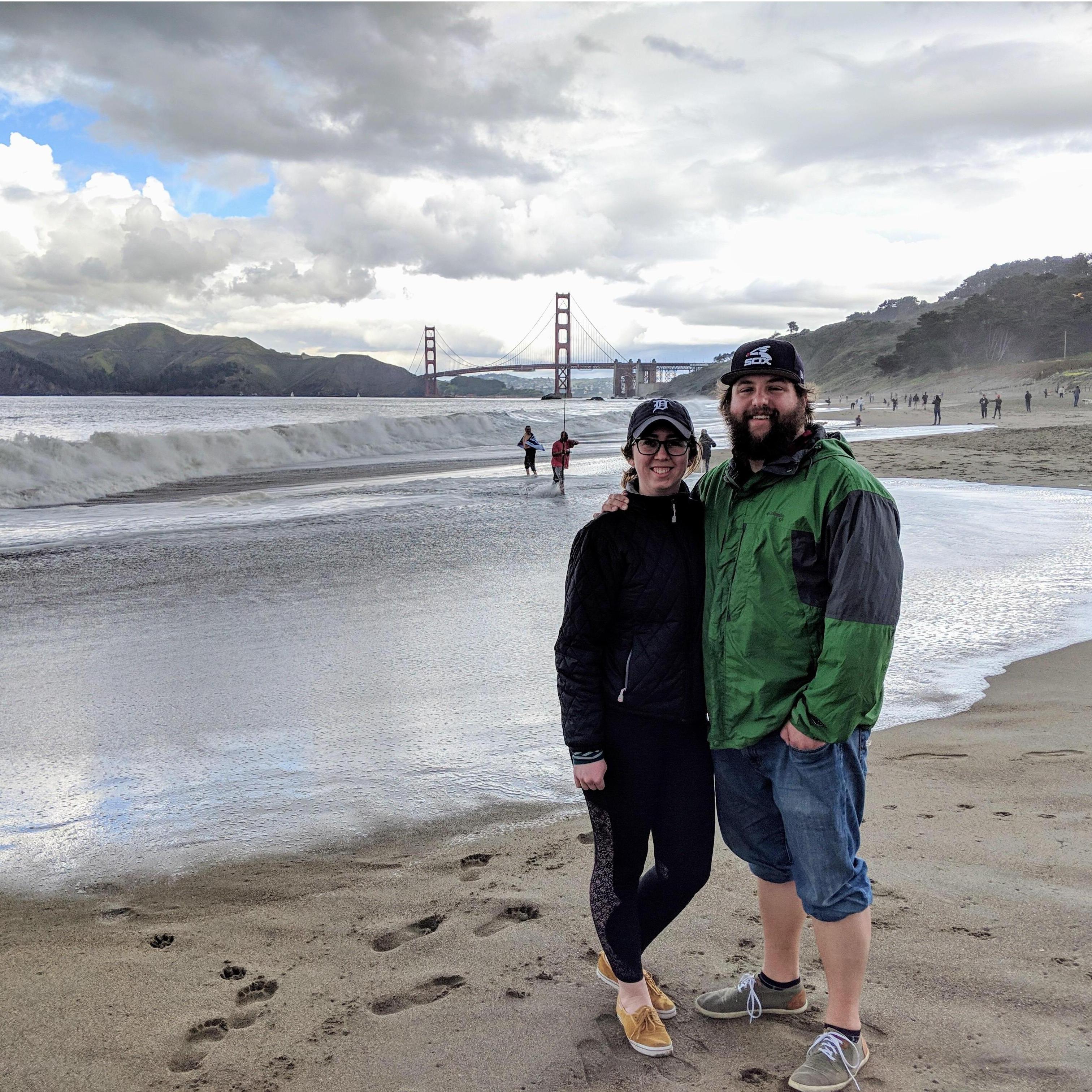 Kevin took Becca to San Francisco for her birthday last year
