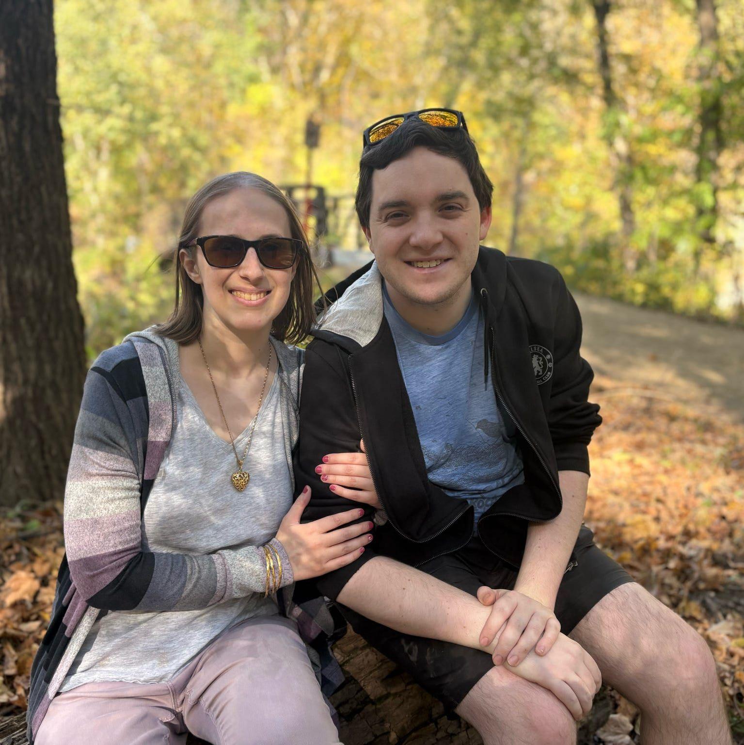October 6th, 2024: Hiking with Katie's family in Minnesota.