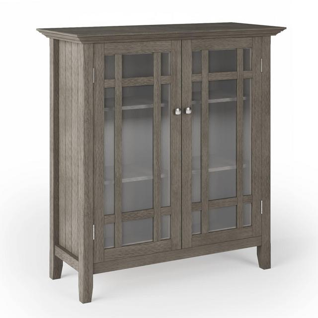 39" Medium Freemont Storage Cabinet Farmhouse Gray - Wyndenhall