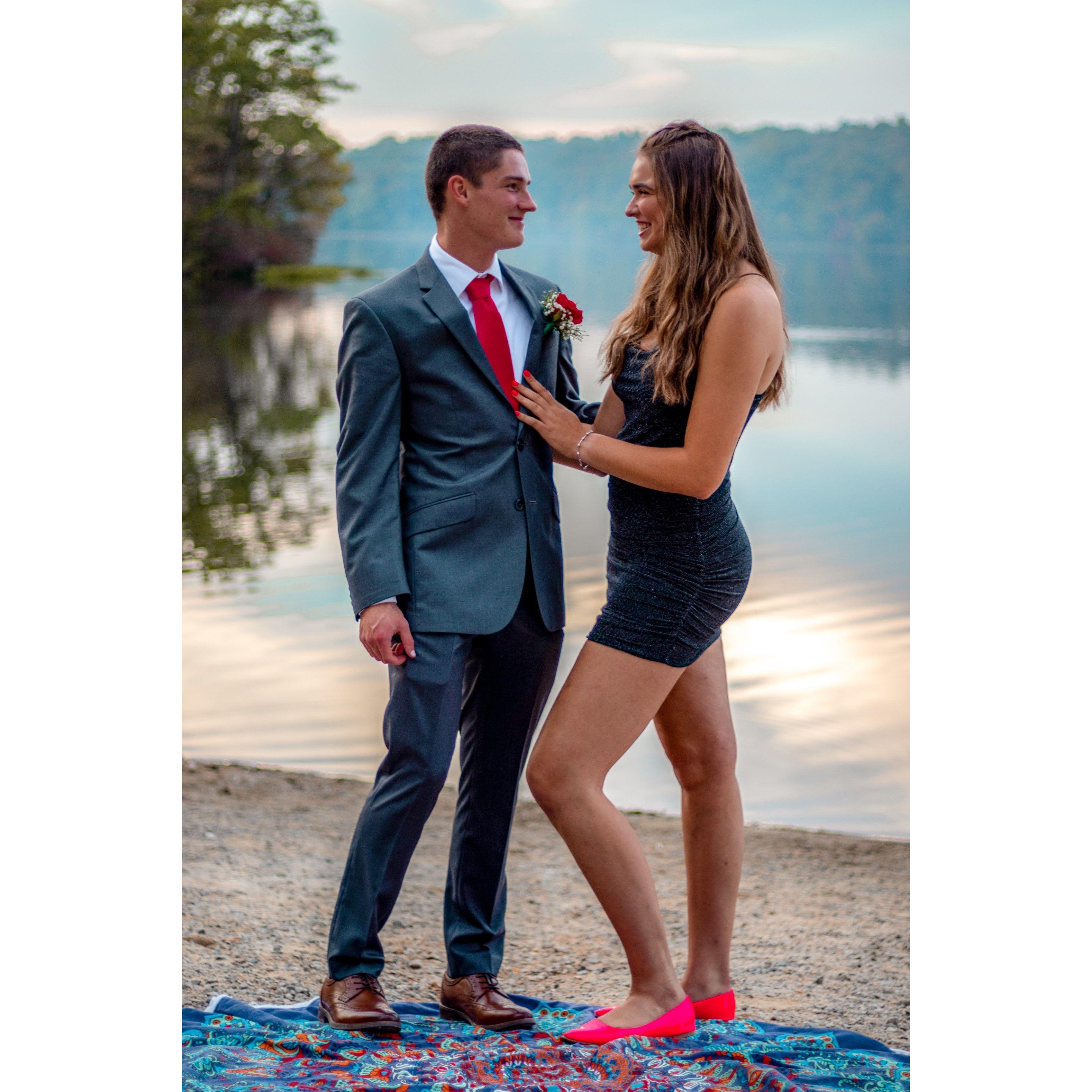 OUR VERY FIRST DATE!