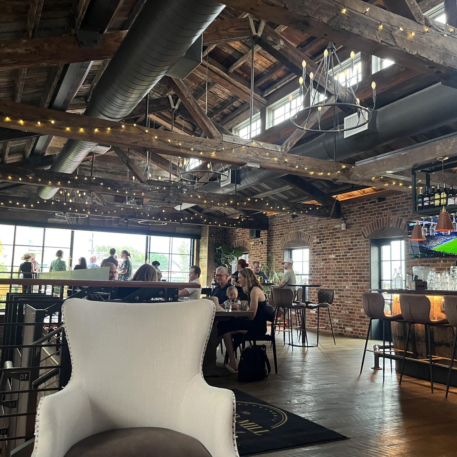 Cooper Mill! We've got the whole second floor!
