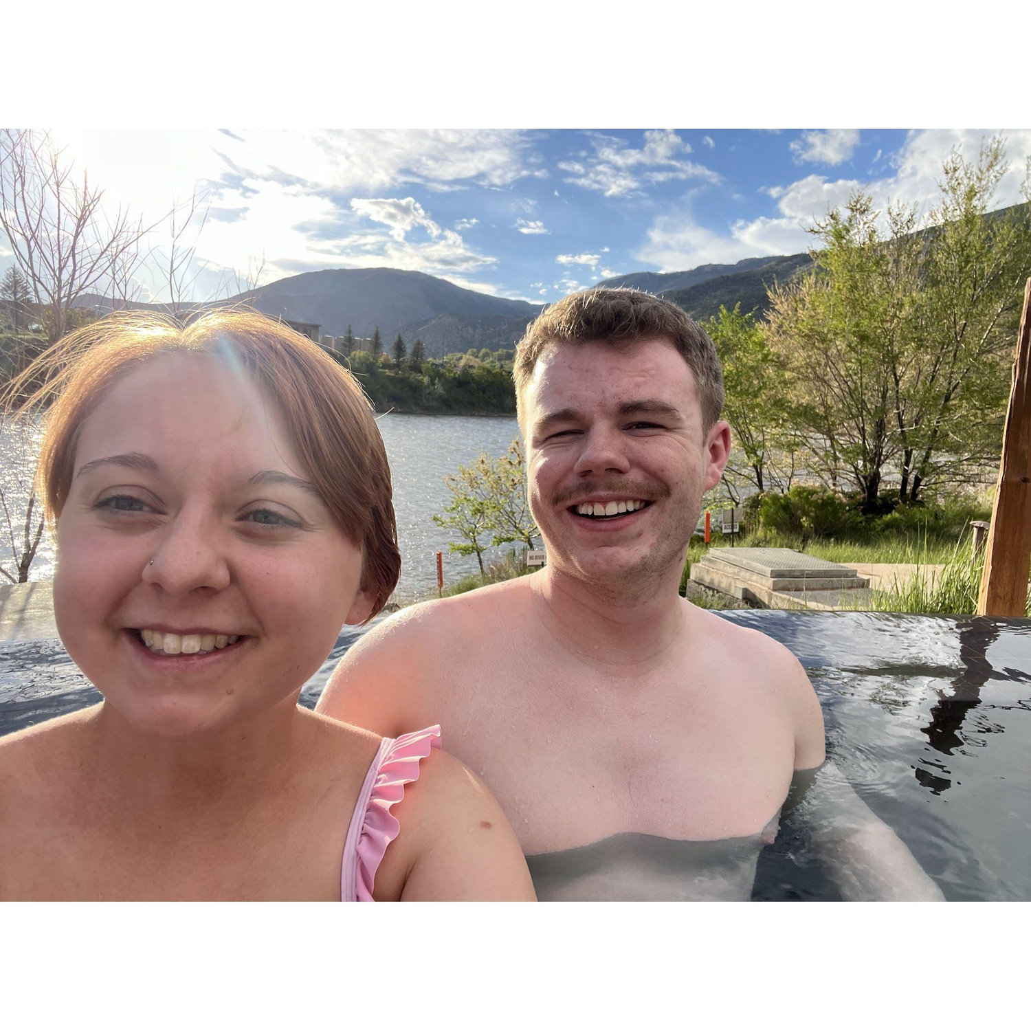 Amanda surprised Zach with a graduation trip to Glenwood Springs—an amazing getaway with great views and memories to match 🎓✨🏞️