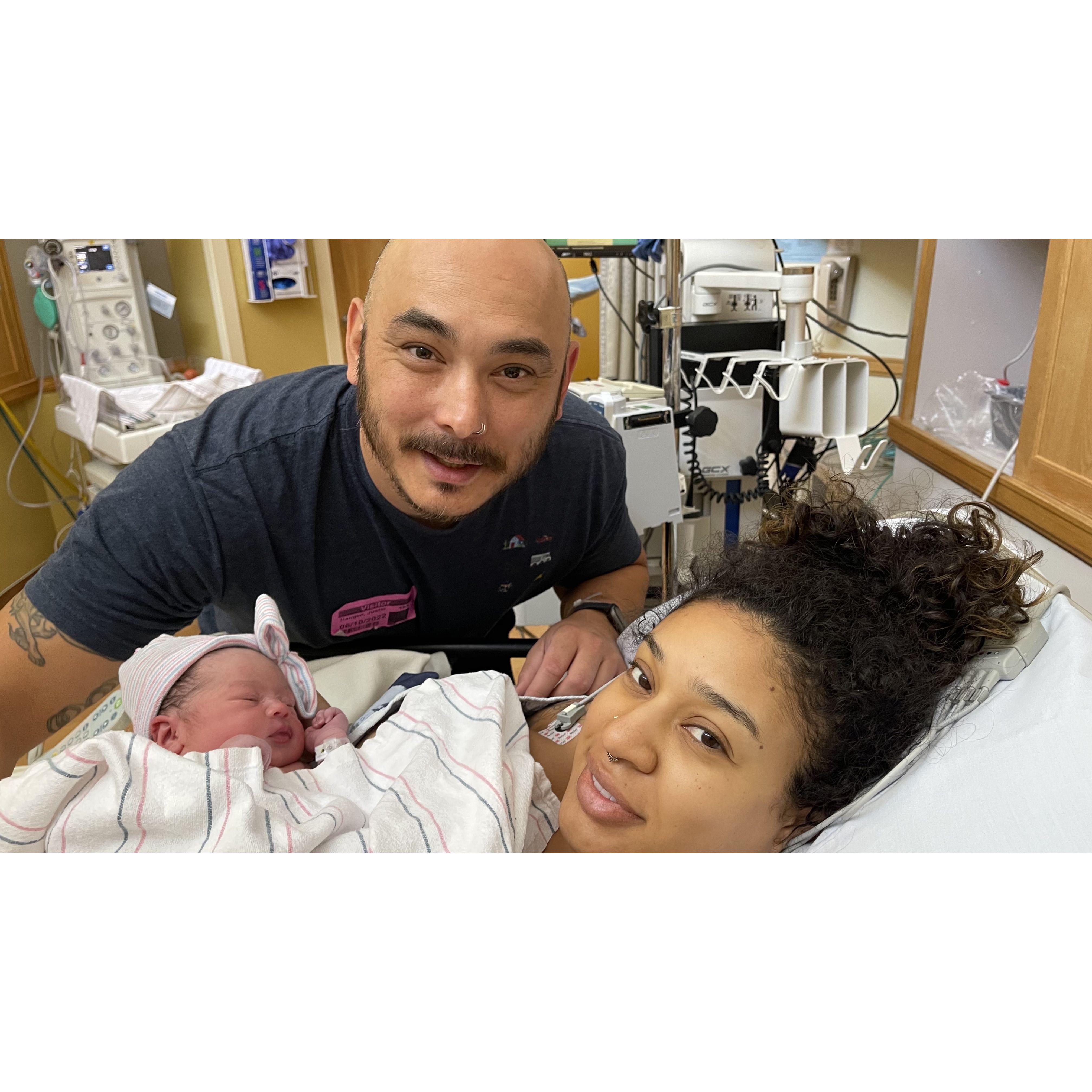 The first time we became a family <3