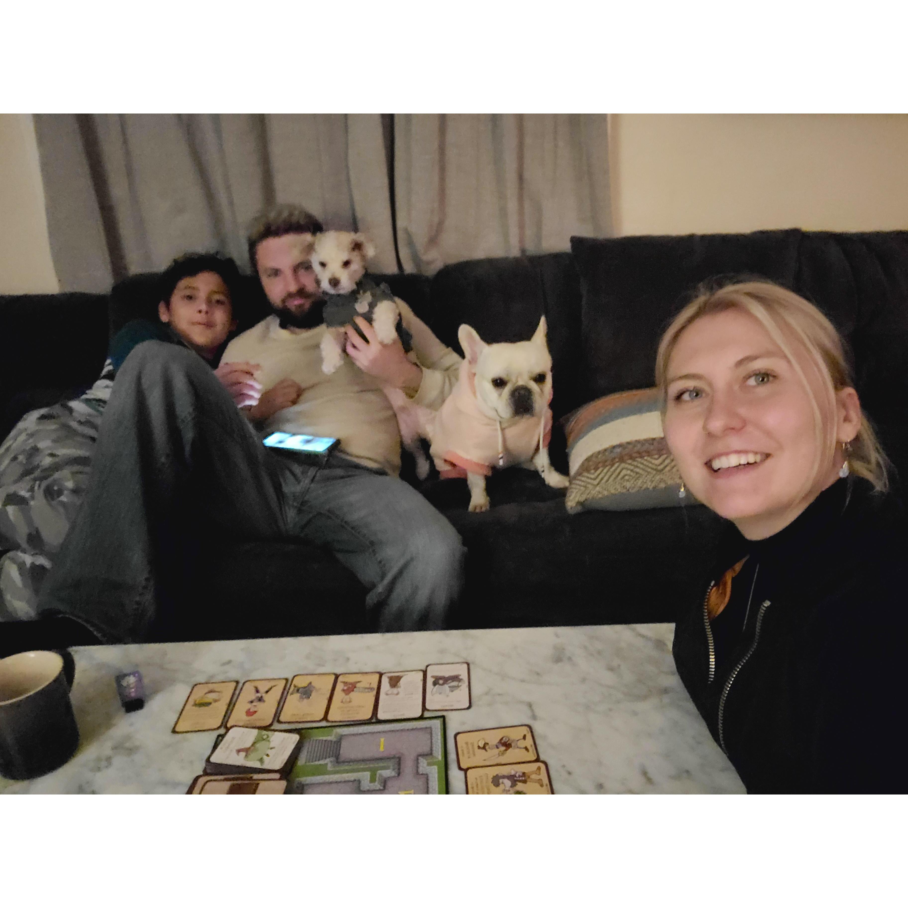 Playing some Munchkin!