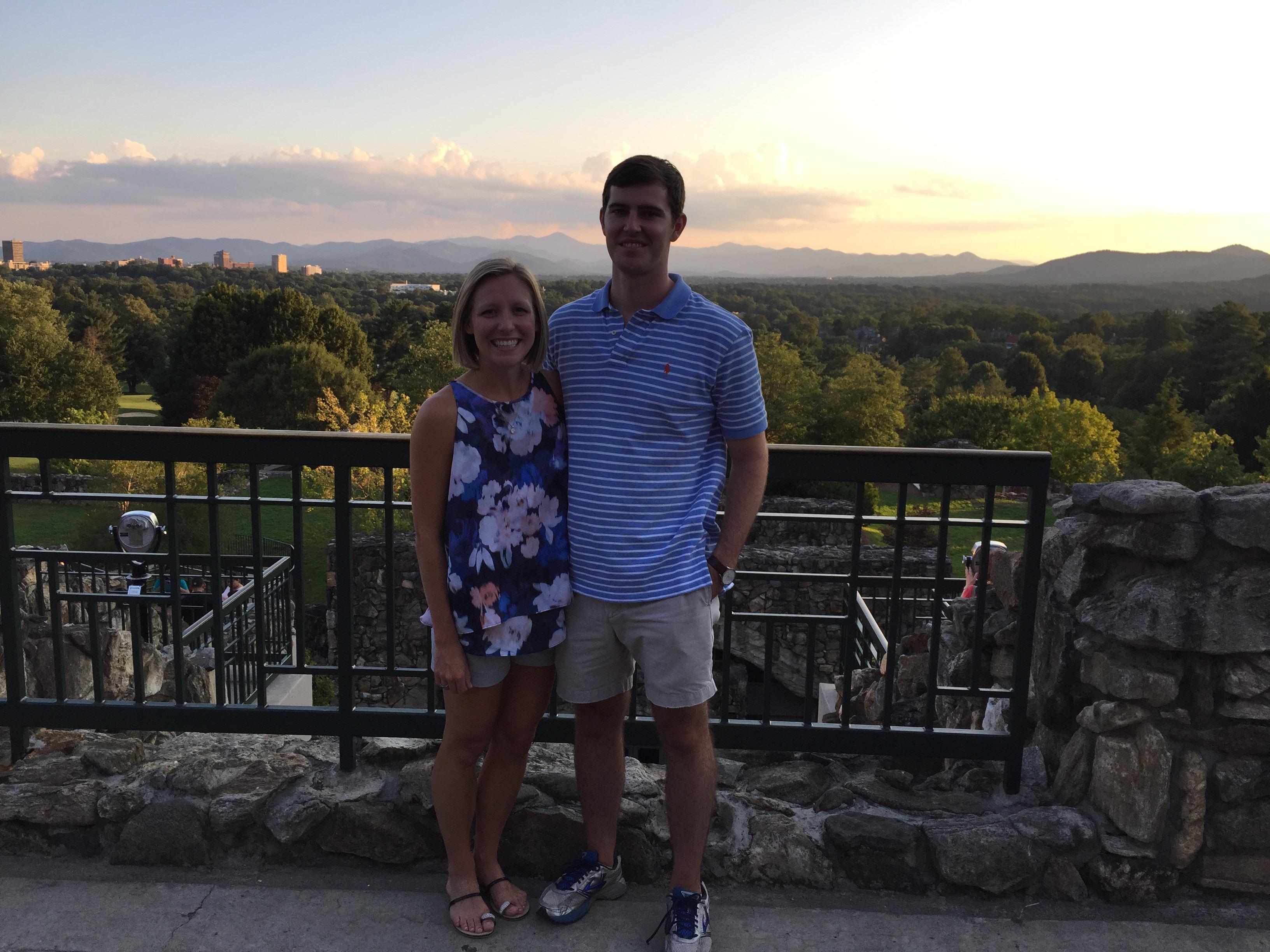 Grove Park Inn in Asheville, NC where our families met. Also, the spot where Austin popped the question 2 years later!