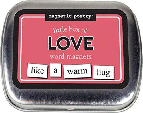 Magnetic Poetry - Little Box of Love Kit - Words for Refrigerator - Write Poems and Letters on The Fridge - Made in The USA