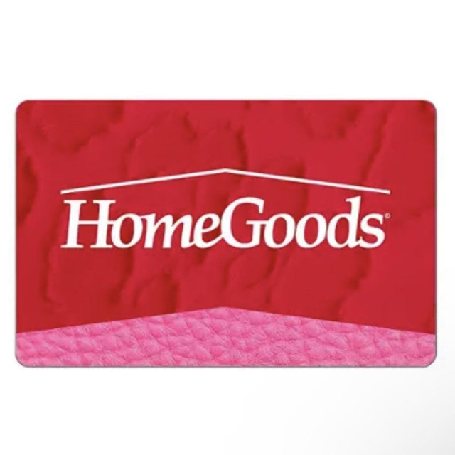 HomeGoods gift card