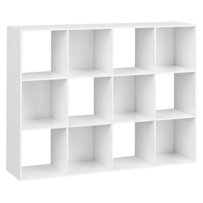 12-Cube Organizer Shelf White 11" - Room Essentials™