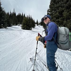 Backcountry skis + accessories
