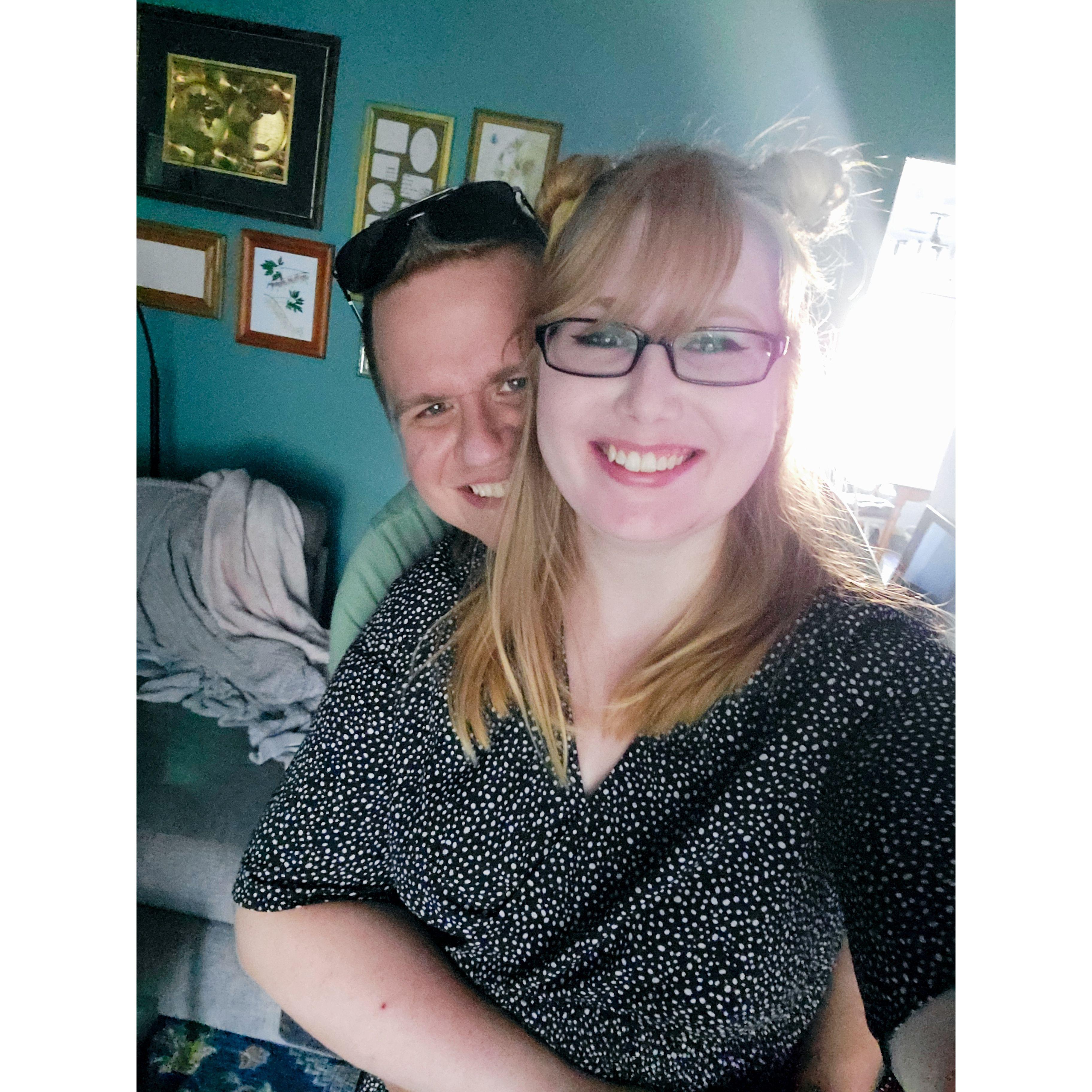 This was the very first photo we took together.