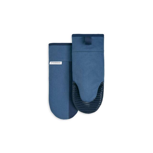 KitchenAid 2pk Cotton Beacon Oven Mitts Blue