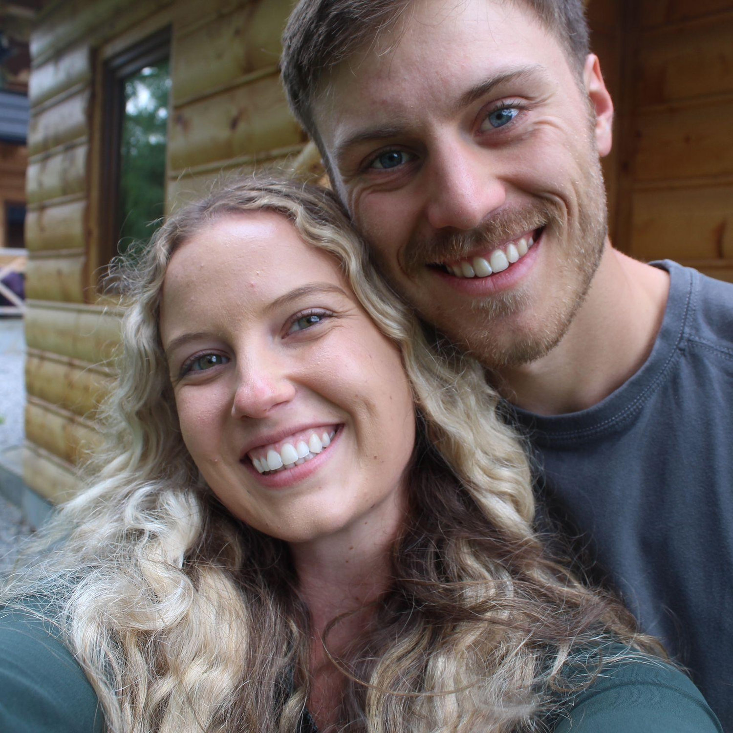 A quick picture we took in front of mama Milek's cottage in Poland. (2025)