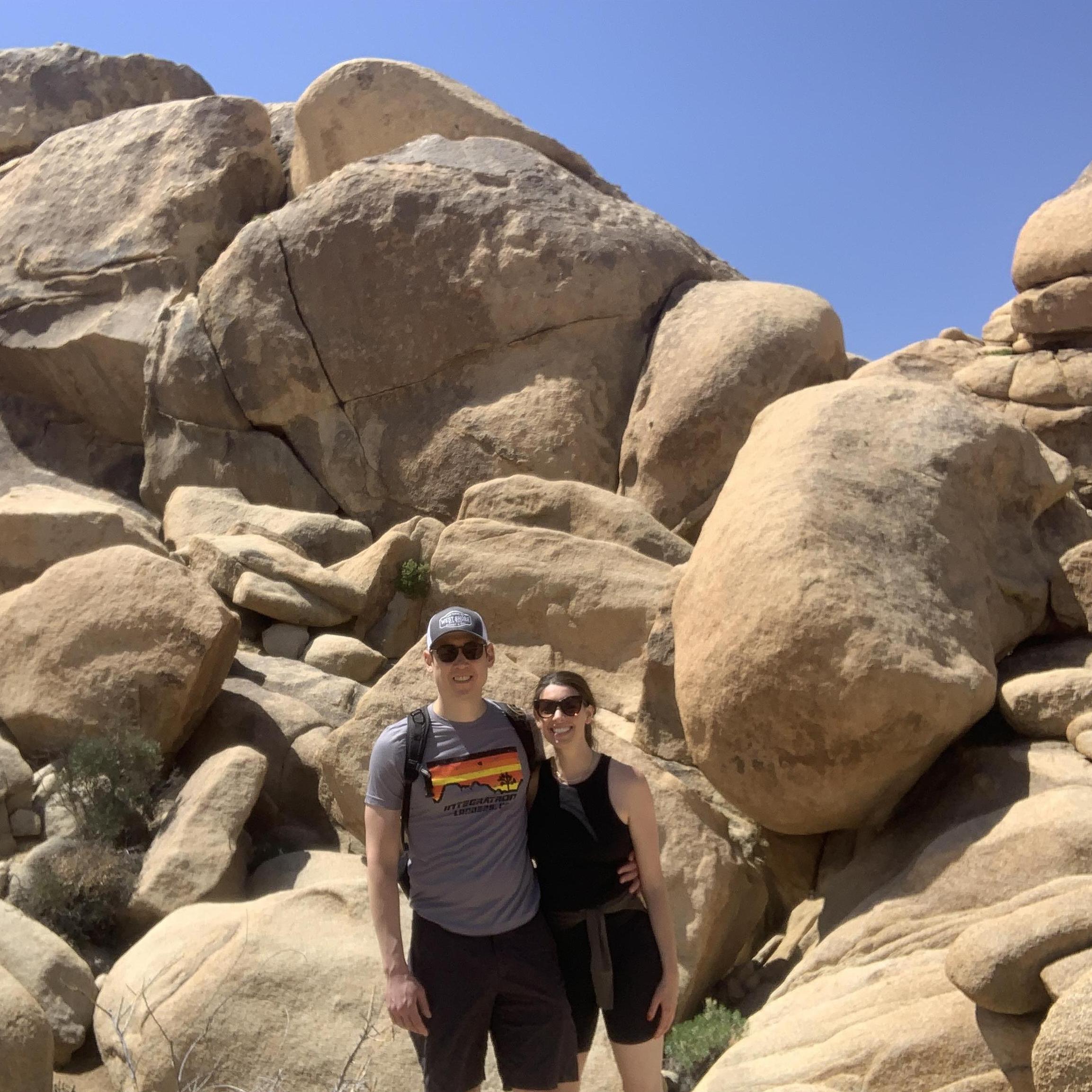 Hiking in Joshua Tree