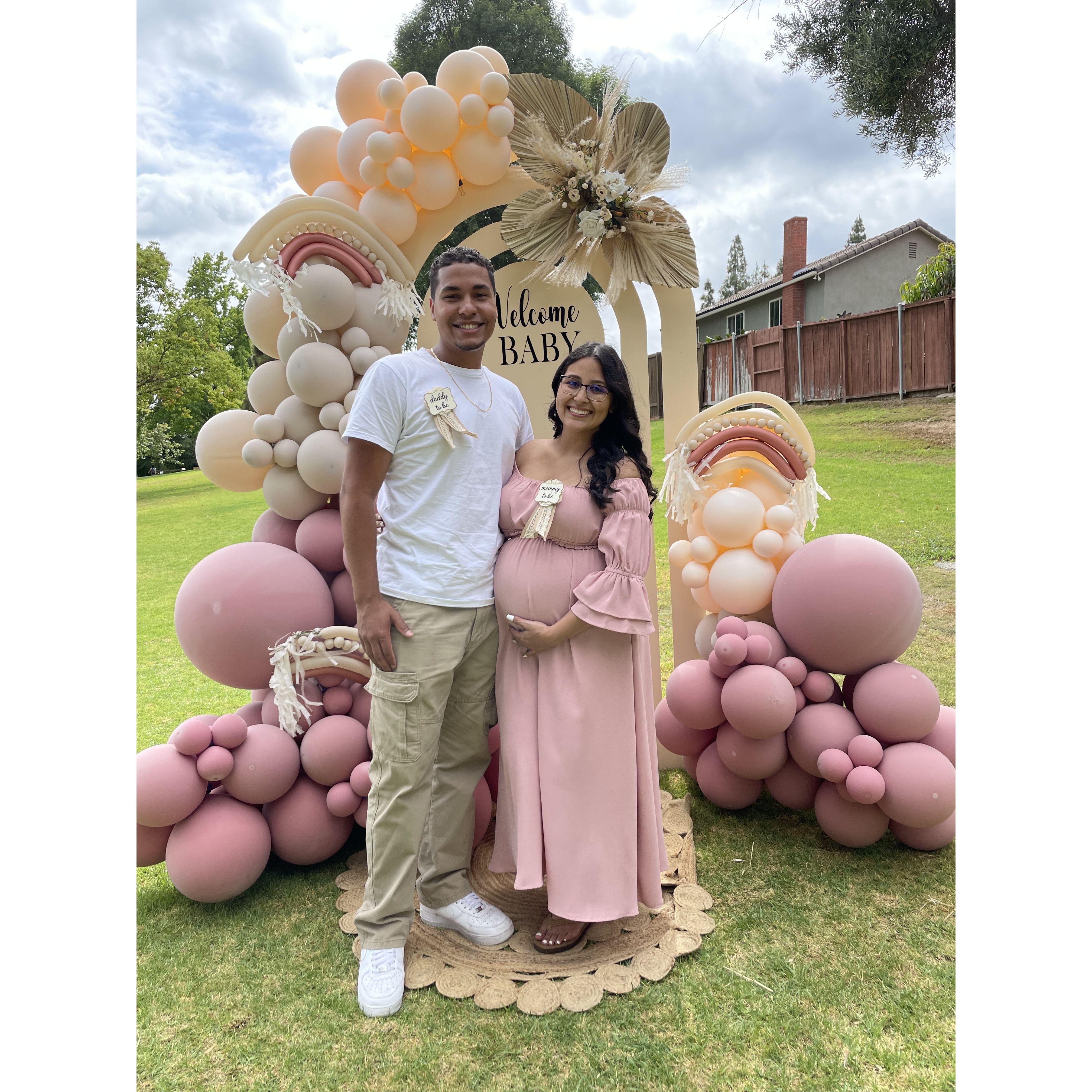 Our baby shower.