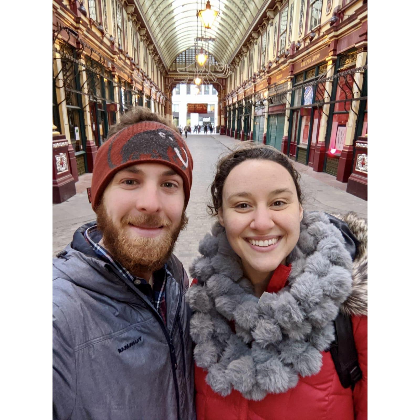 Leadenhall Market in London.