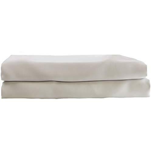 Hotel Sheets Direct Bamboo Bed Sheet Set 100% Viscose from Bamboo Sheet Set (King, Light Grey)