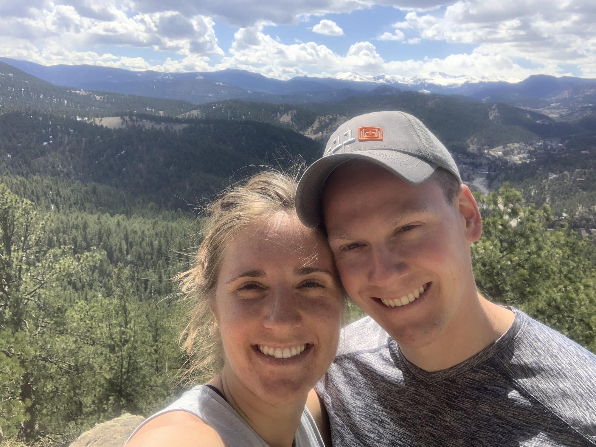 Exploring Panorama Point near Morrison, Colorado