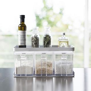 Tower 4-Piece Container & Rack Set