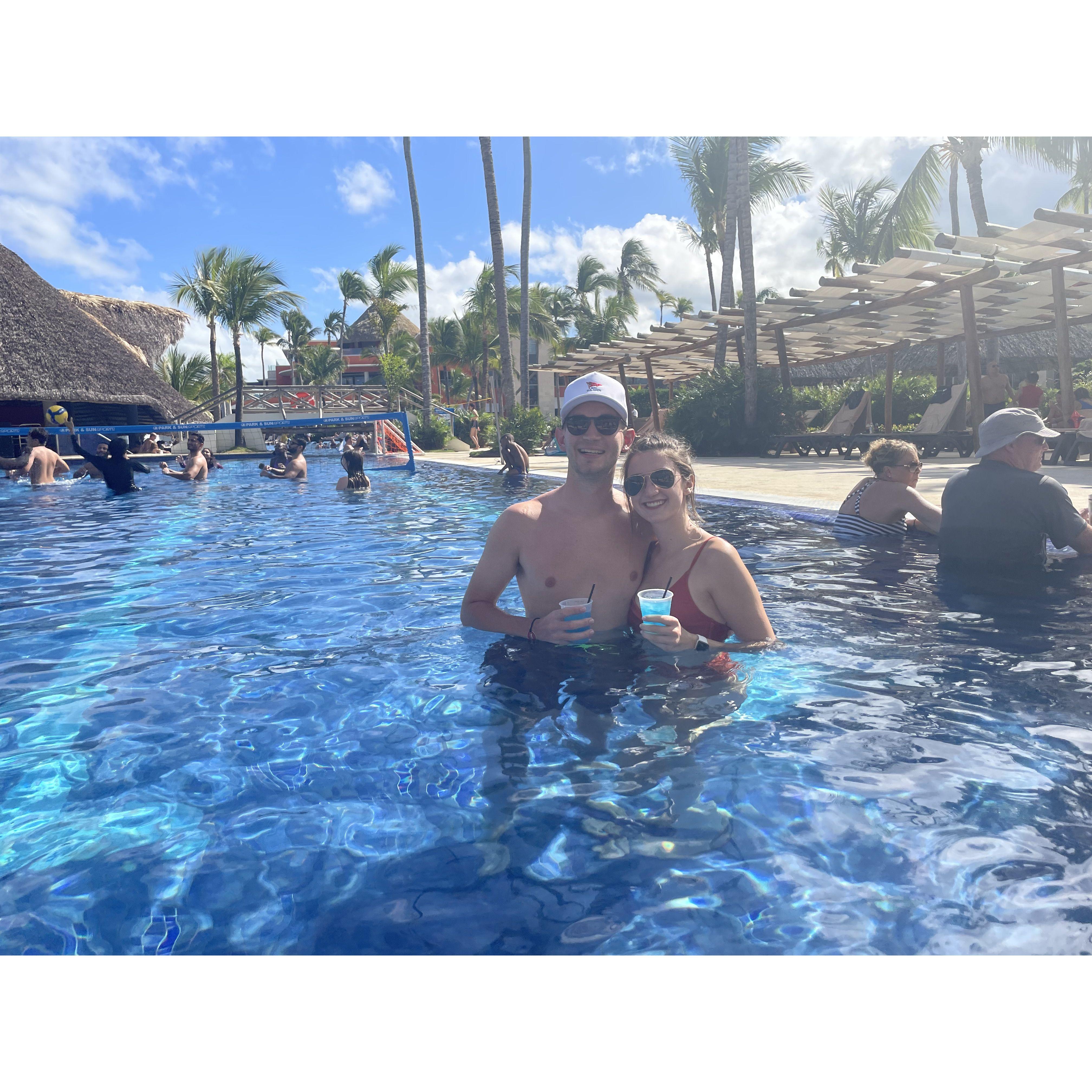 Continuing our love for travel with a couples trip to Punta Cana with Kate and Zach!