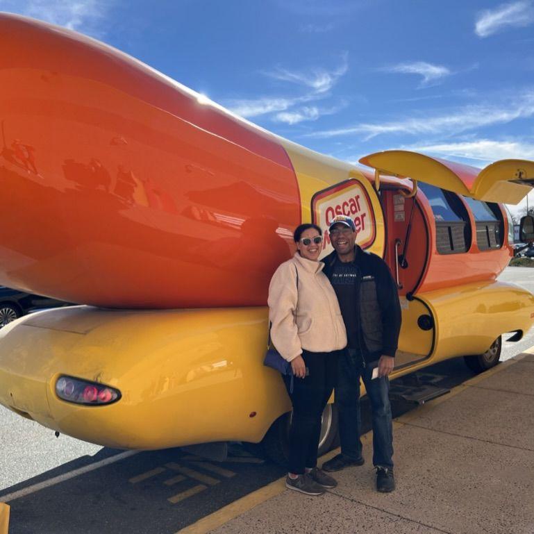 Nikki loves an odd vehicle. She has spotted the L.L. Bean duck boot truck, the Mr. Peanut mobile and the picture vehicle