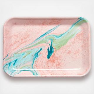 Multi Swirl Rectangular Tray