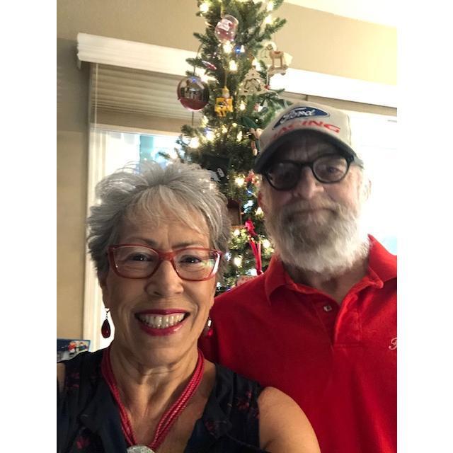 Aunt Ruth and uncle Ralph in California