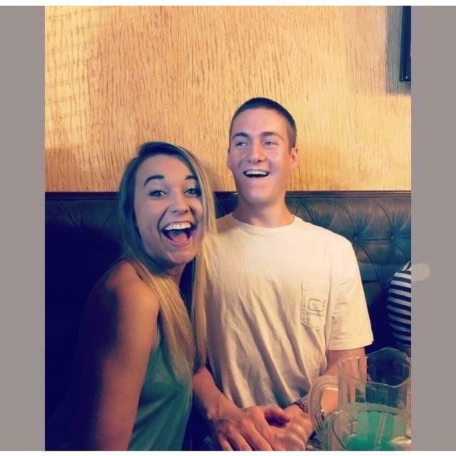 Our faces every time we were at our favorite college margarita spot, Los Mariachis together.