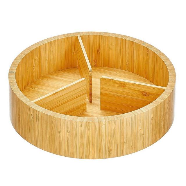 Bamboo Divided Kitchen Spinner 11.5"