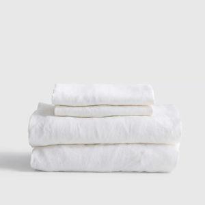King White Linen Sheets | Quince