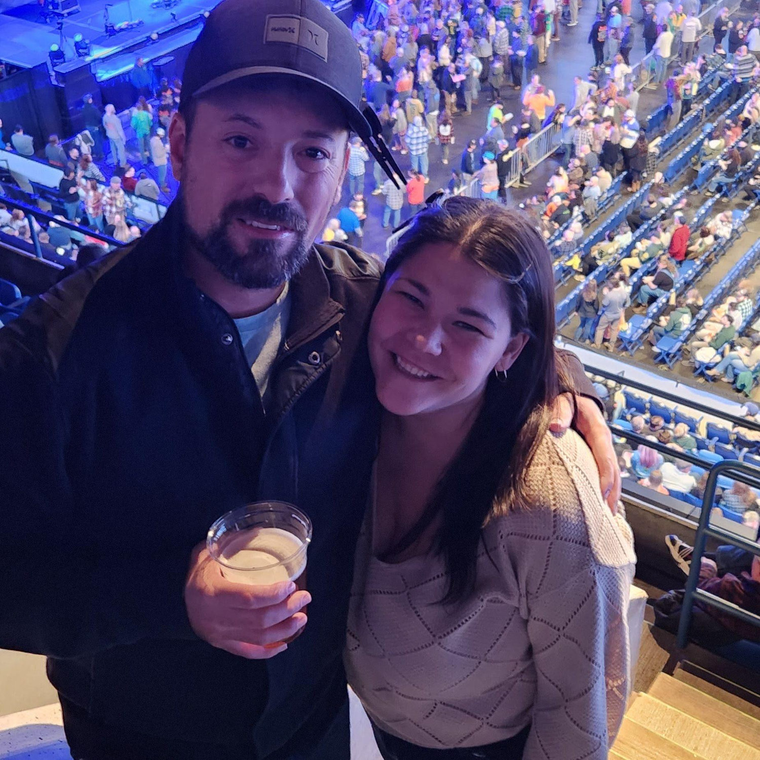 One of many concerts spent together.