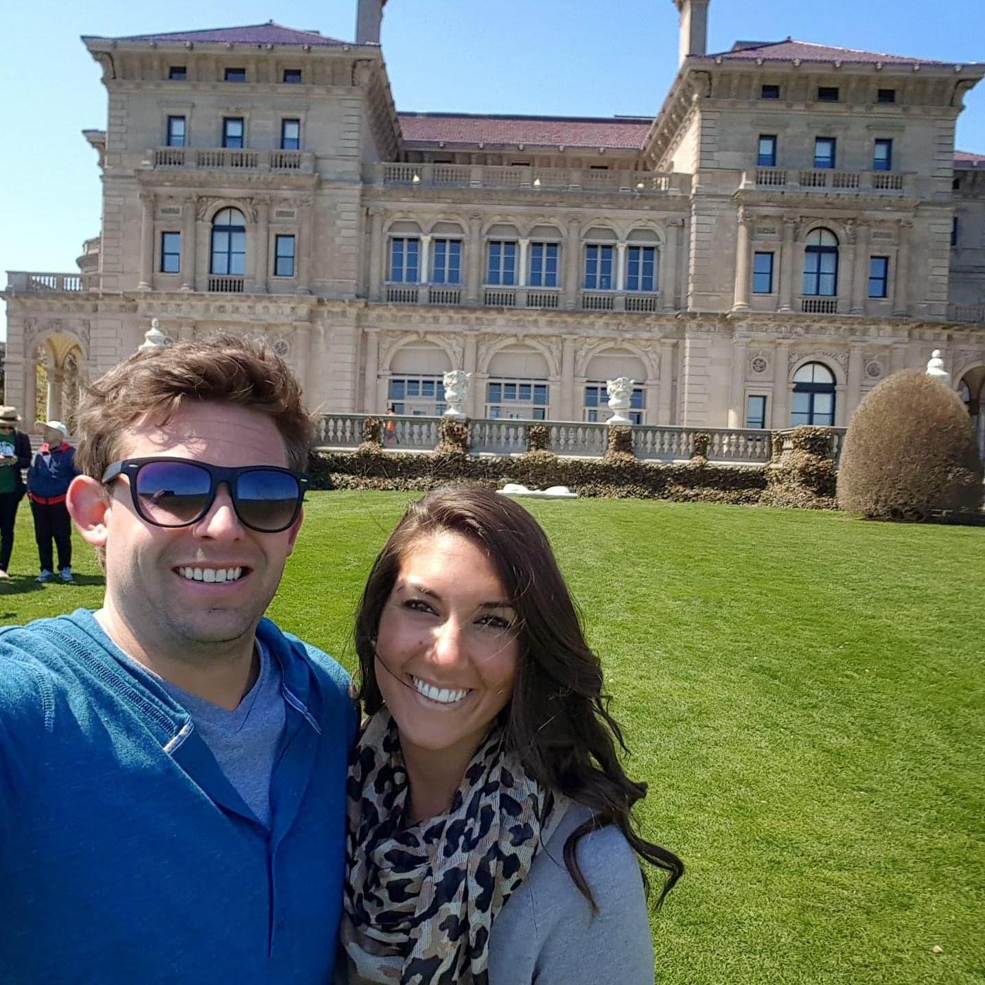 The Breakers mansion in Newport, Rhode Island