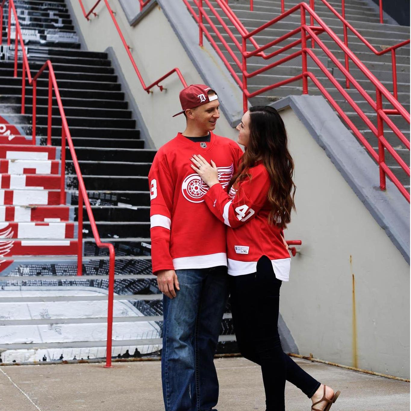 The exact spot RJ proposed at The Joe.