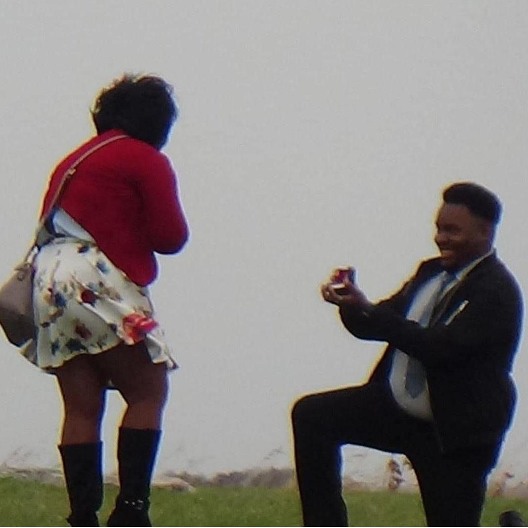 Chris proposes to Jasmine
