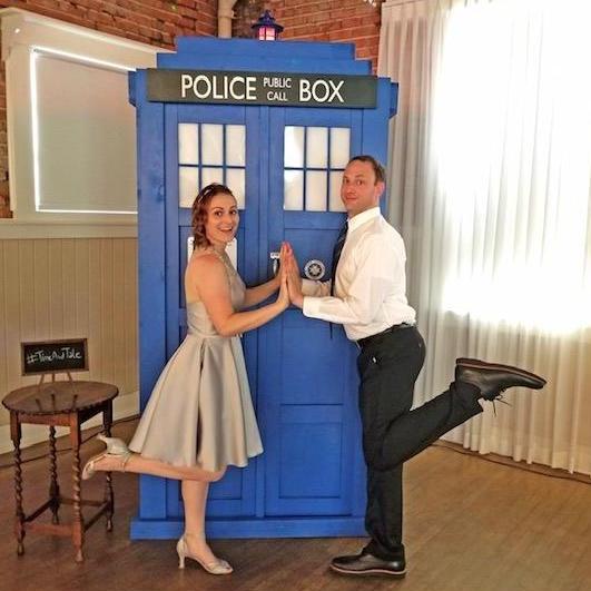 we got in, then things got wibbily wobbly timey wimey