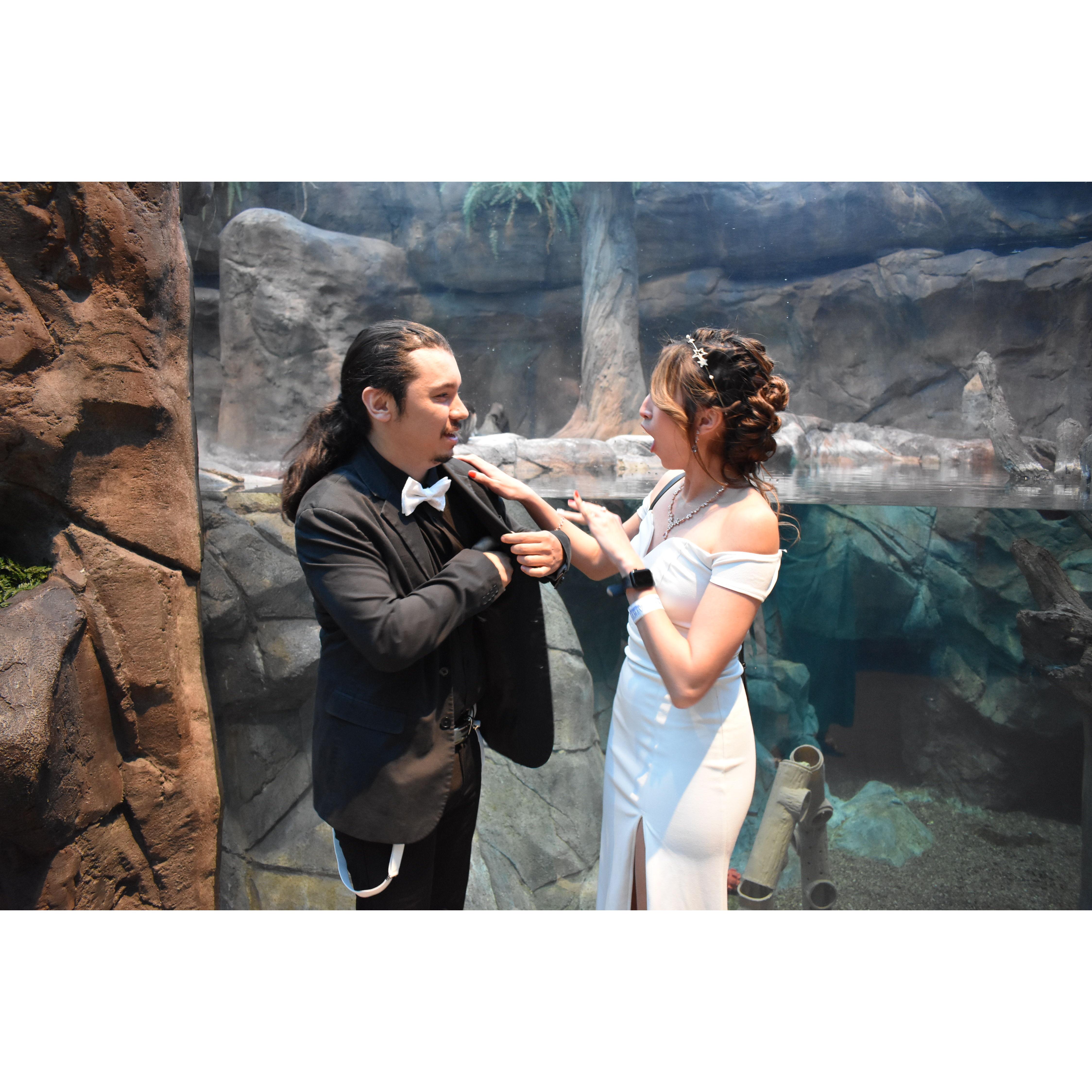 The Moment I realized he was going to propose