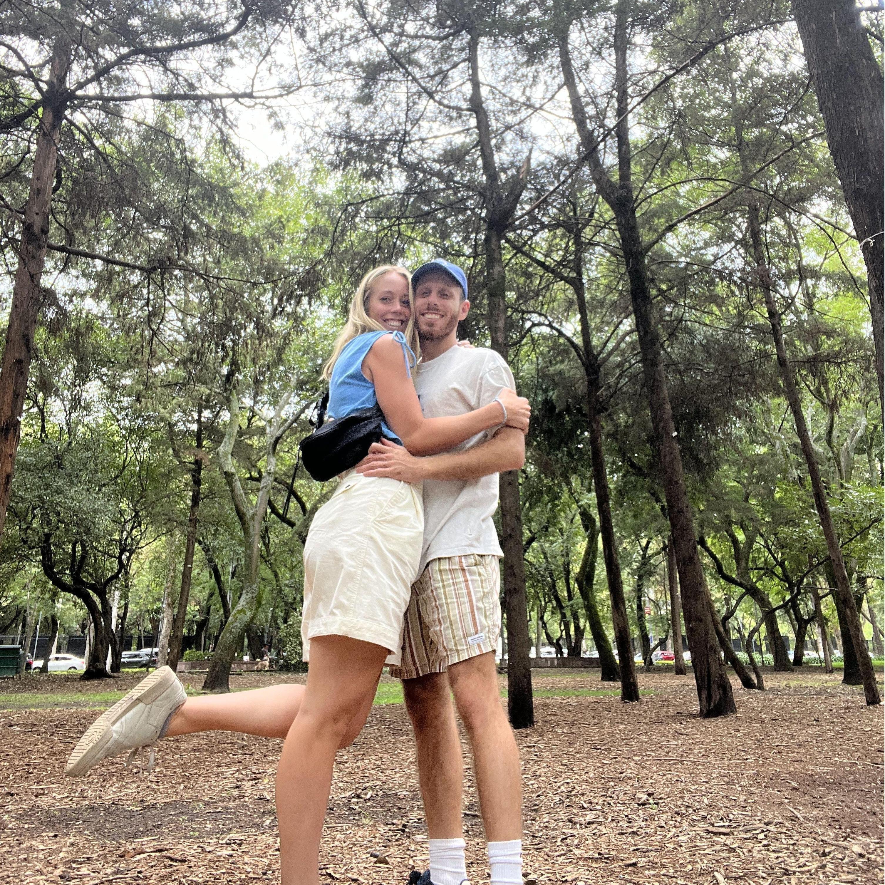 On Ana's 30th birthday trip to Mexico City :)
