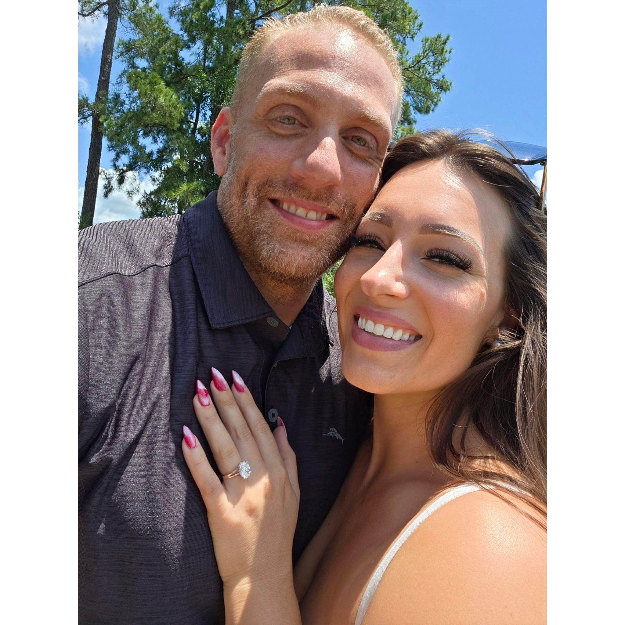 She said YES!