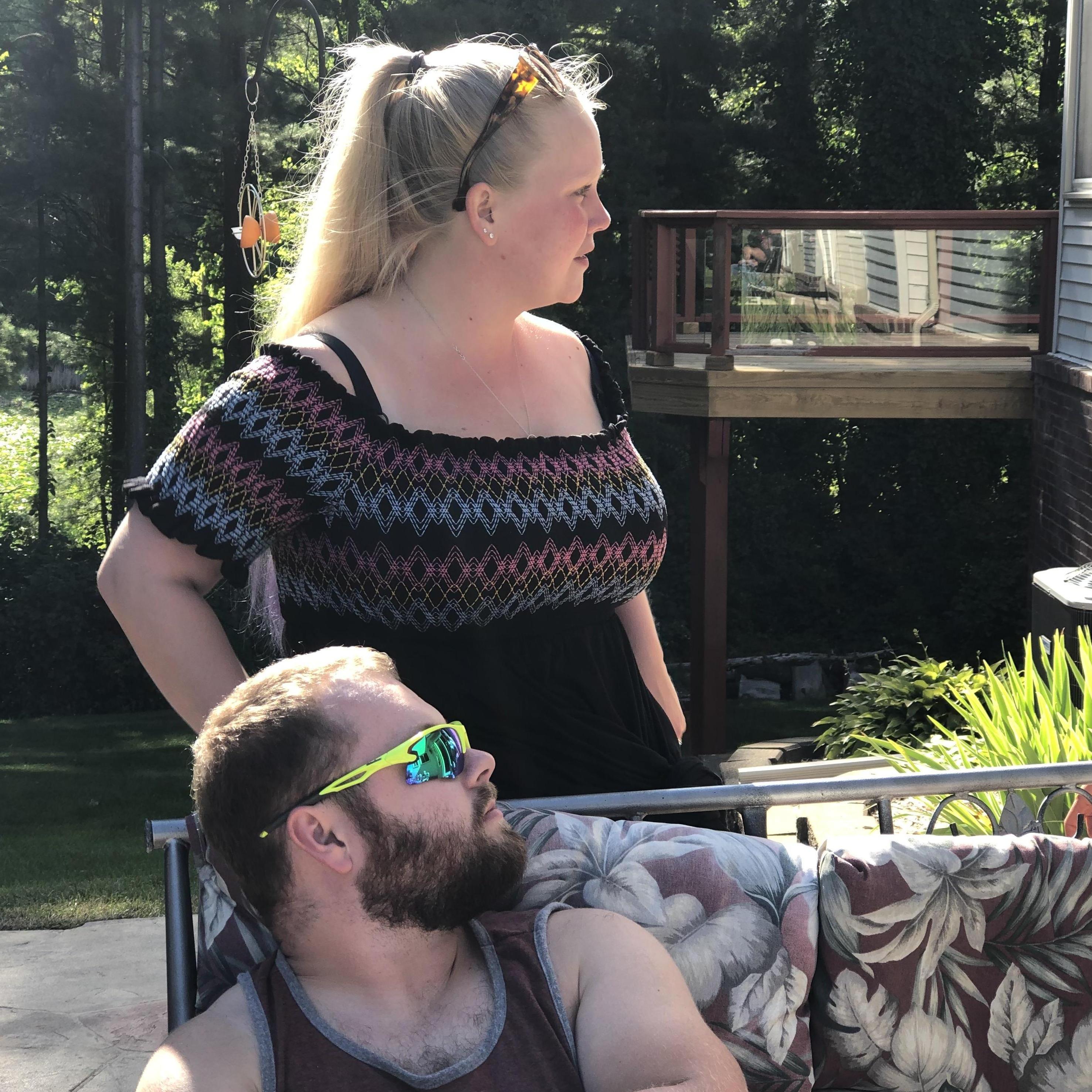 A favorite candid image from the birthday celebration