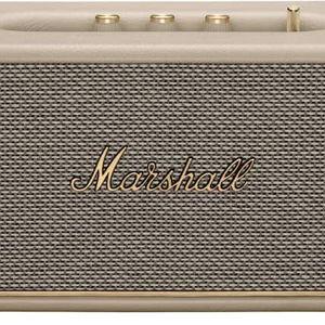 Marshall - Acton III Bluetooth Home Speaker with Bass / Treble / Volume Controls and 3.5 mm Auxiliary Input - Cream