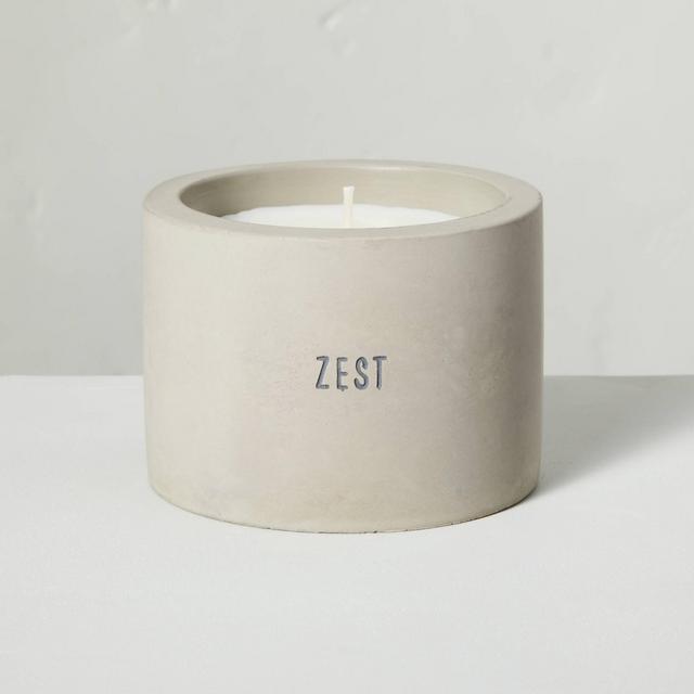 5oz Zest Mini Cement Candle - Hearth & Hand™ with Magnolia
