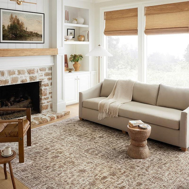 Loloi II Sorrento Bark/Natural 6'-7" x 9'-10" Area Rug
