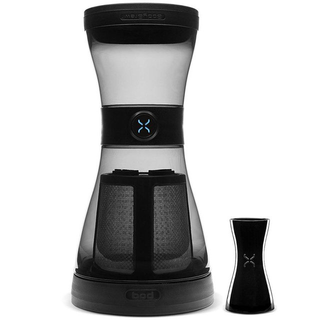 BOD Cold Brew Coffee System by BodyBrew - 24oz Shatter-proof & Spillproof Design - BPA Free - Stainless Steel Filter - Dishwasher Safe - Shadow