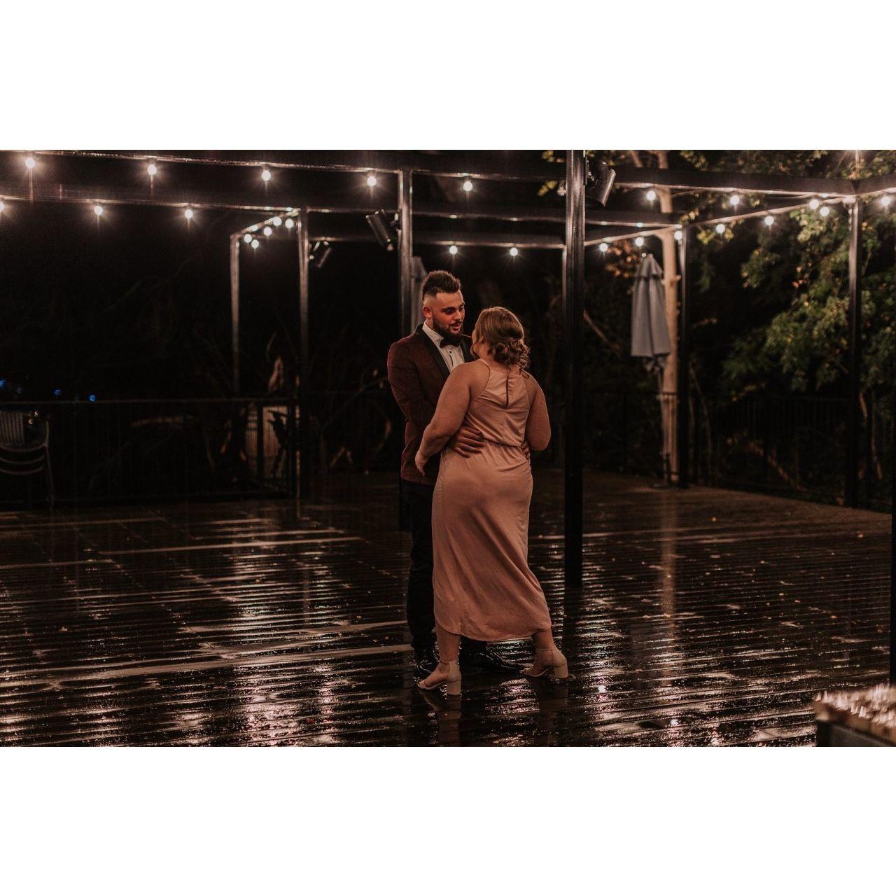 My sisters wedding where we stole the photographer