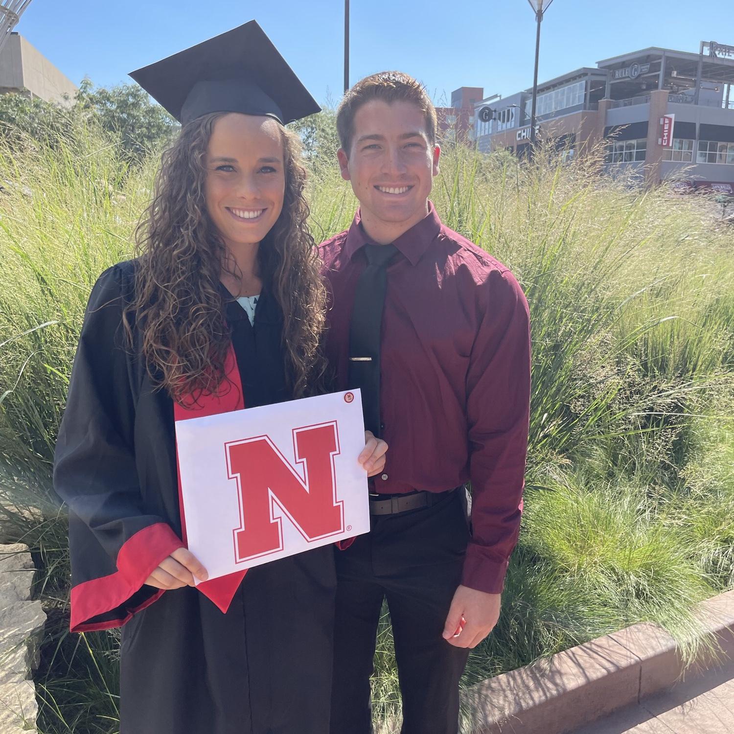 8/14/21
Haley’s UNL “Covid” graduation at PBA in Lincoln, NE (1 year late), since graduations were canceled in 2020. Better late than never!