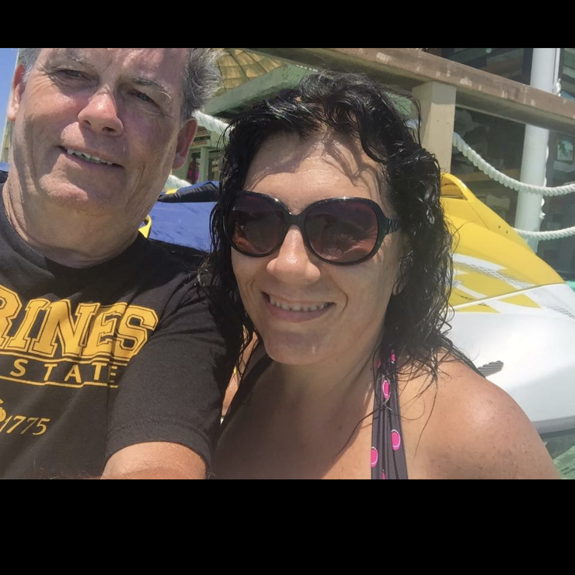 Jet skiing in Destin.
