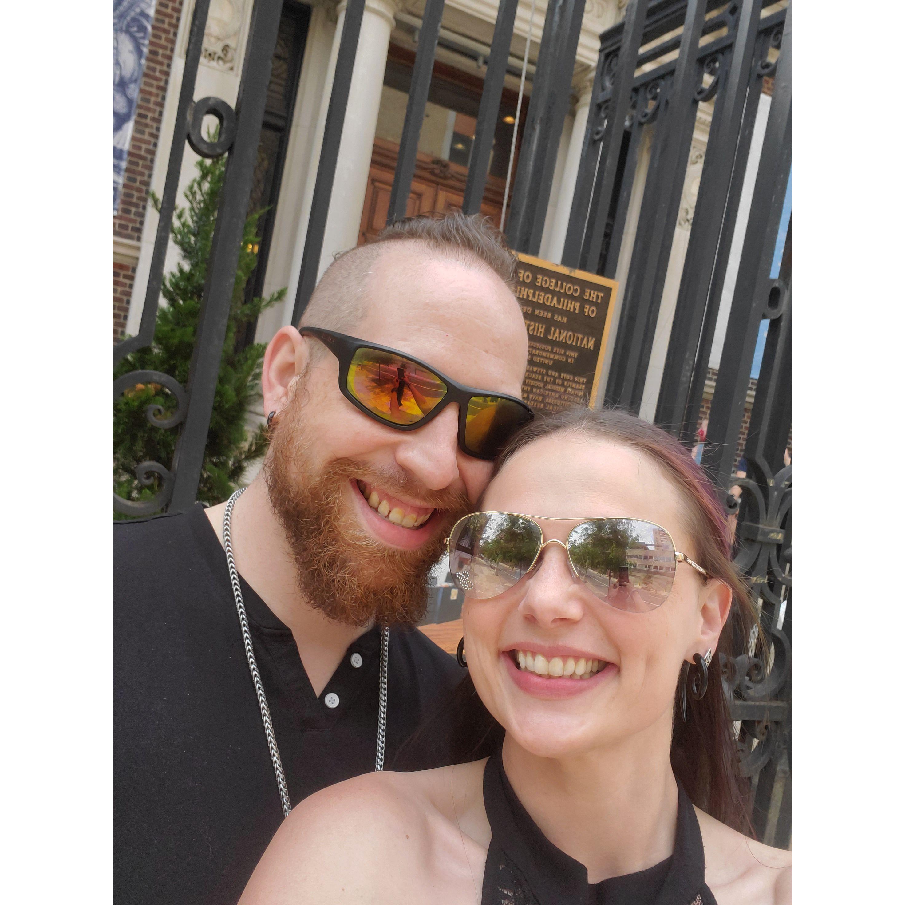 Our first of many road trips! Mütter Museum in Philadelphia 