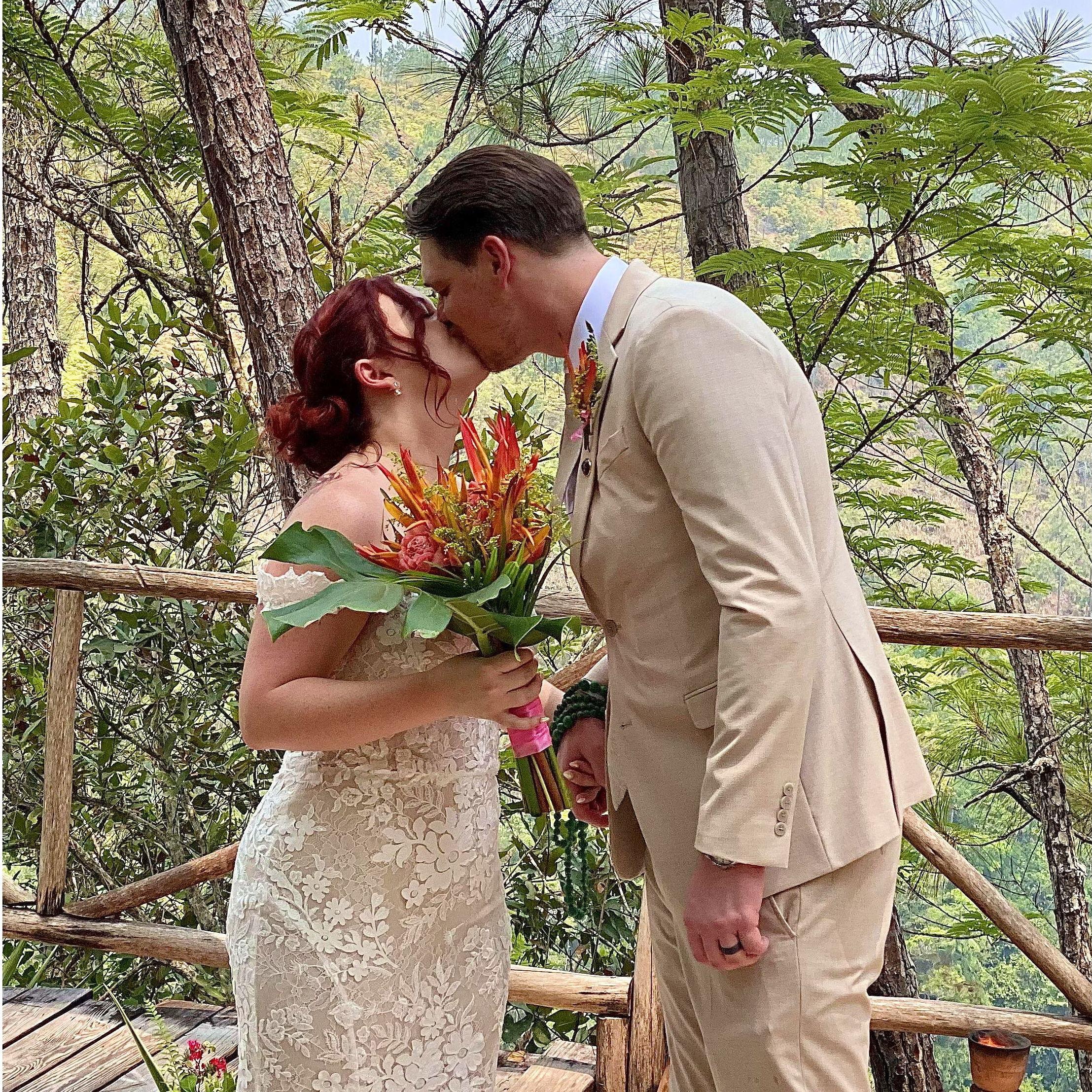 You may now kiss the bride!