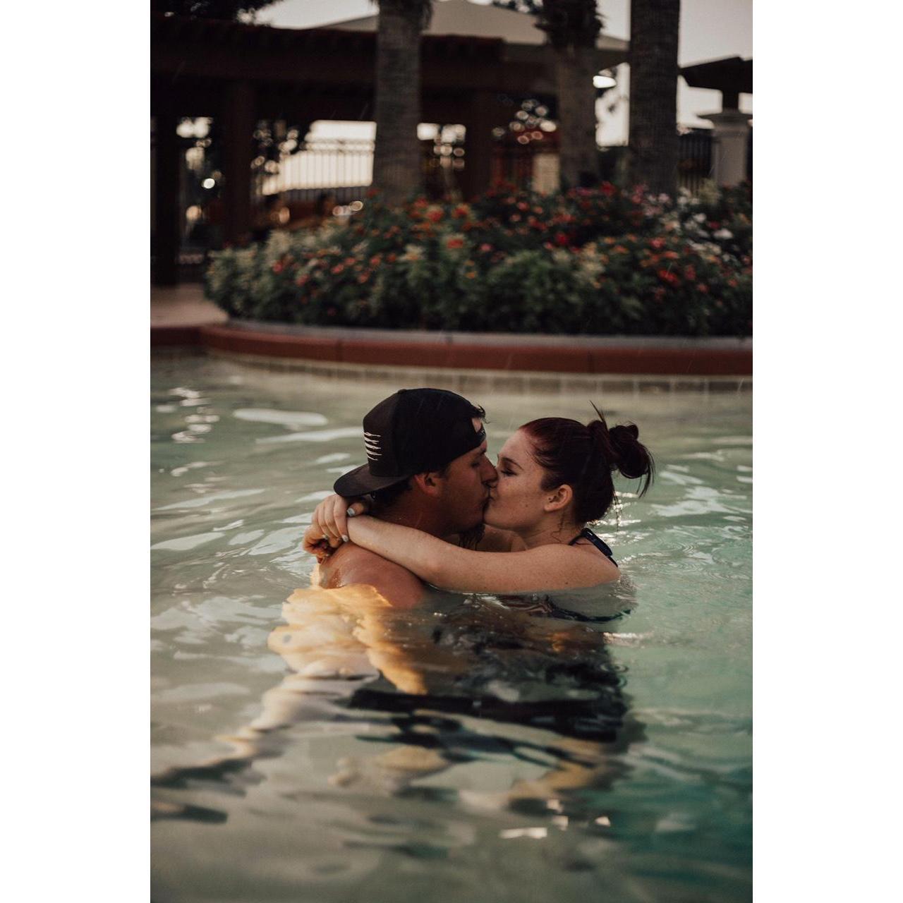 My sister (Kinsley) did a photoshoot of us in the pool at our old apartment!
08/09/2017