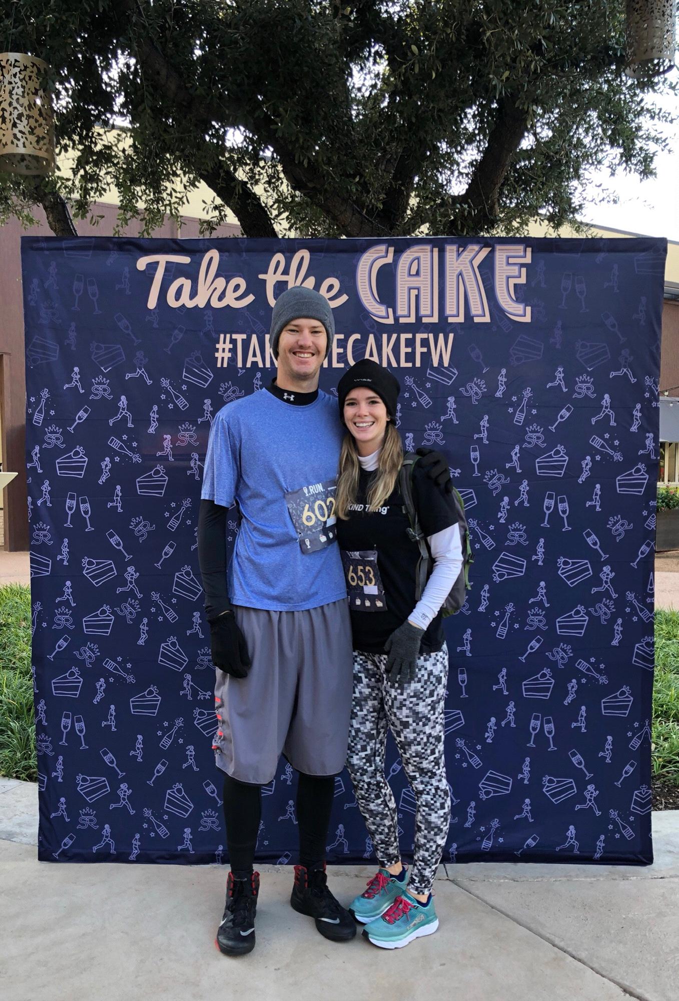 11/10/2019. This is when Nate actually agreed to do a race with me and I signed us up for a 5 mile run instead of a 5k🙃