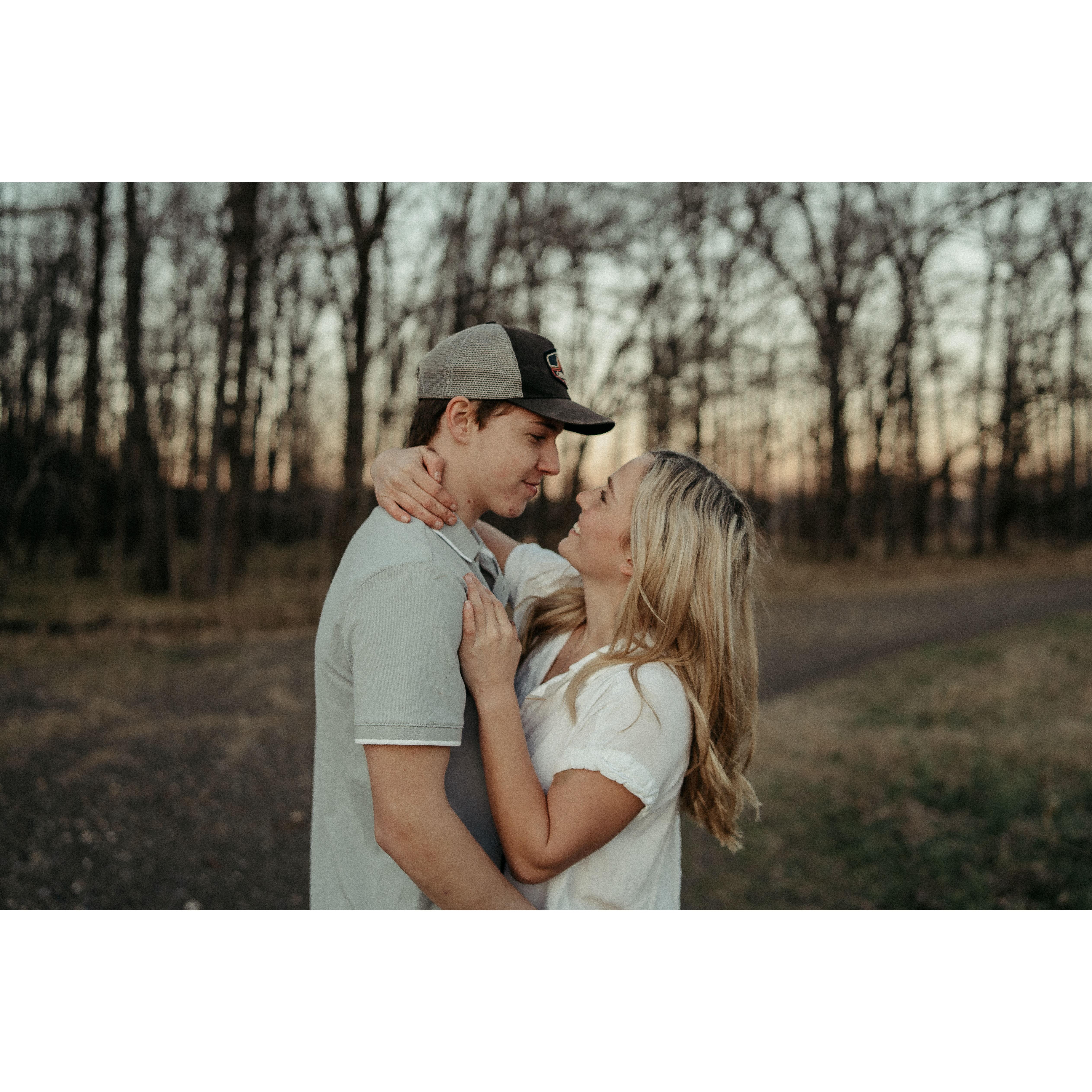 first photoshoot together